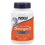 Foods Omega 3 1000 mg - 100 kaps. NOW