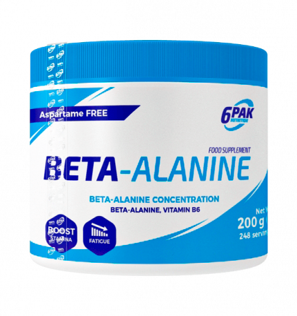 6PAK Nutrition Beta Alanine - 200g